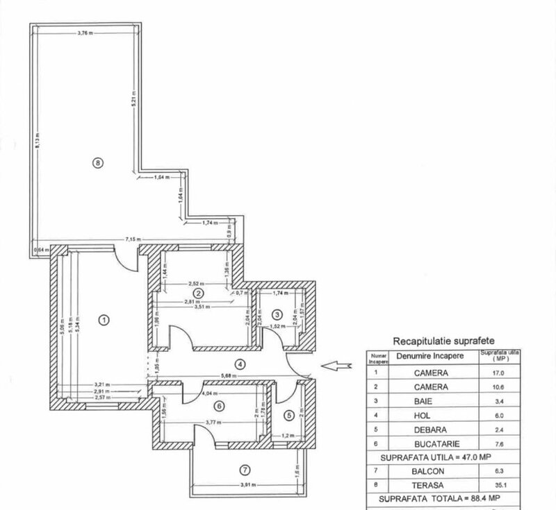 Berceni Apartament 2 camere cu terasa spectaculoasa - Smart Residence,
